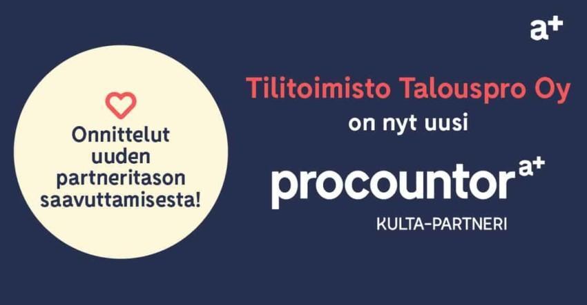 Procountor Kulta-partneri: Talouspro Oy
