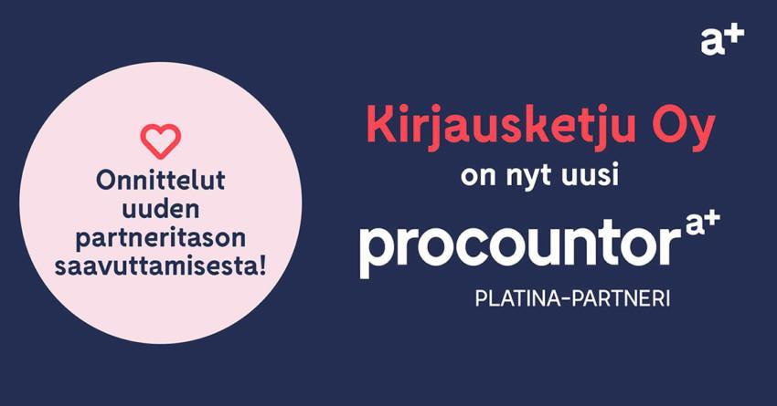 Procountor Platina-partneri: Kirjausketju Oy