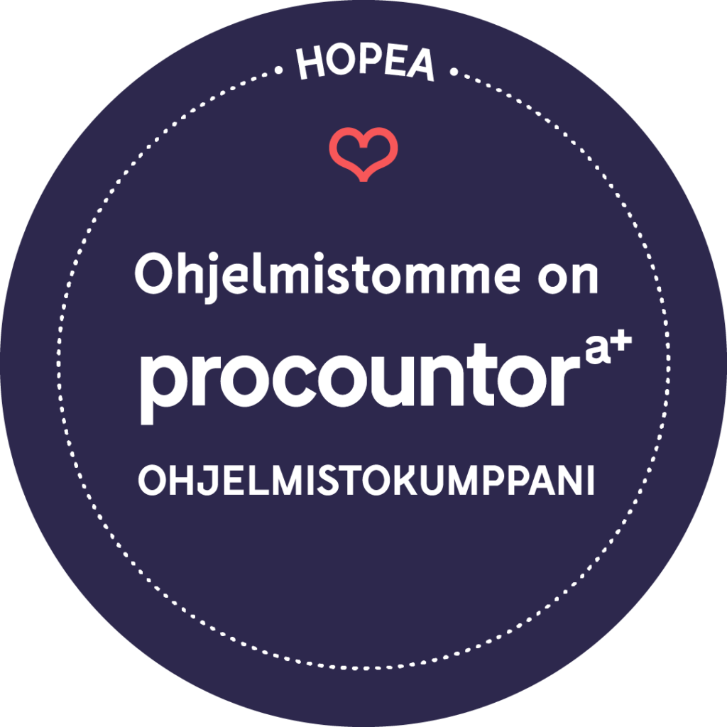 Procountor-ohjelmistokumppani | Hopea