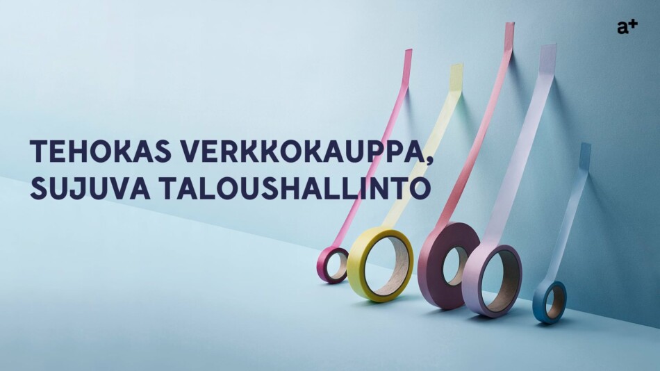 Webinaaritallenne Tehokas verkkokauppa, sujuva taloushallinto