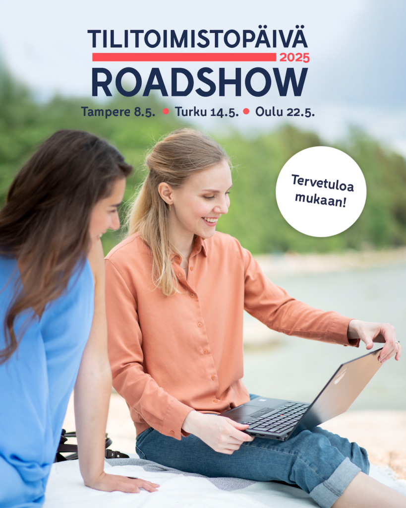 Tilitoimistopäivä Roadshow 2025 – Tervetuloa mukaan!