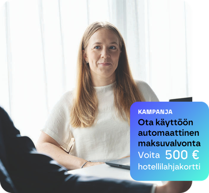 Nappaa käyttöön automaattinen maksuvalvonta