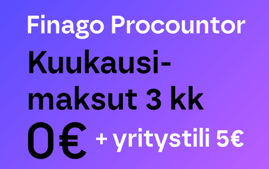 Finago Procountor mainos - syksy26