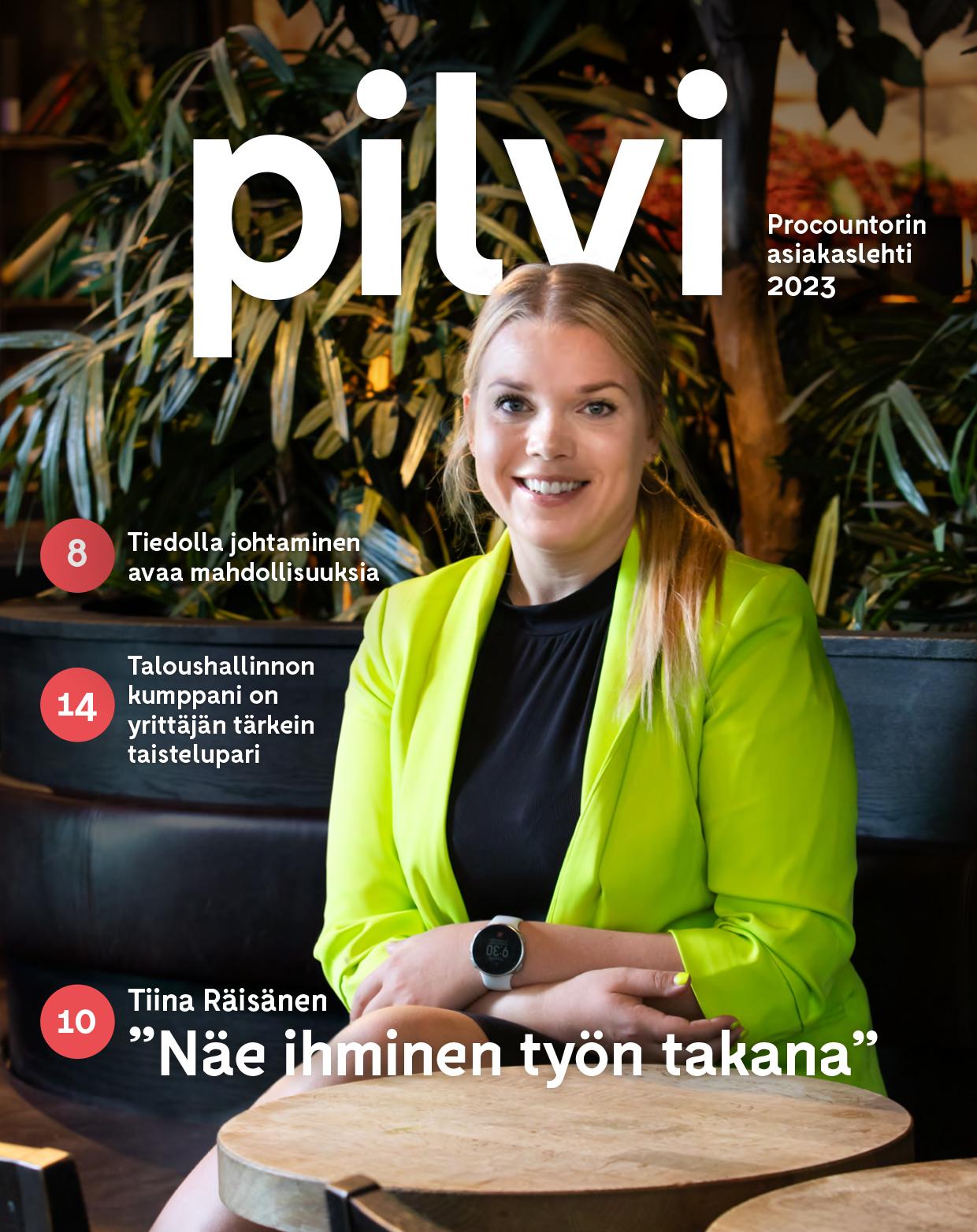 Pilvilehti 2023 - kansikuva
